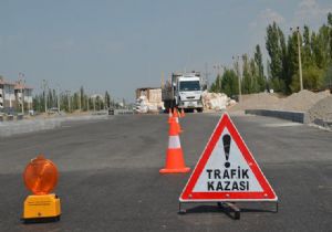 Buzlu zemin kazaya yol açtı: 1 yaralı